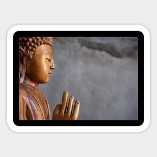 Wall Art Print - BUDDHA Namaste - canvas, Photo print, artboard print, poster Canvas Print Sticker